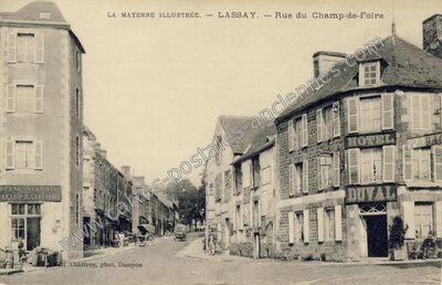 Carte postale ancienne Lassay — Lassay-les-Châteaux (Mayenne)