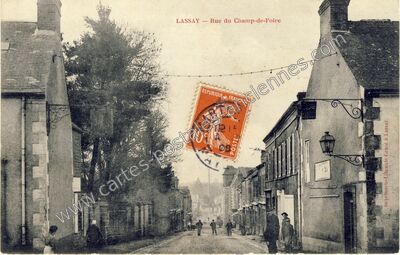 Carte postale ancienne Lassay — Lassay-les-Châteaux (Mayenne)