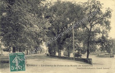 Carte postale ancienne Lassay — Lassay-les-Châteaux (Mayenne)