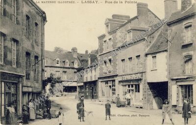 Carte postale ancienne Lassay — Lassay-les-Châteaux (Mayenne)