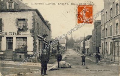 Carte postale ancienne Lassay — Lassay-les-Châteaux (Mayenne)