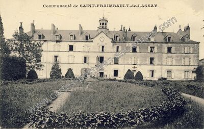 Carte postale ancienne St Fraimbault de Lassay — Lassay-les-Châteaux (Mayenne)