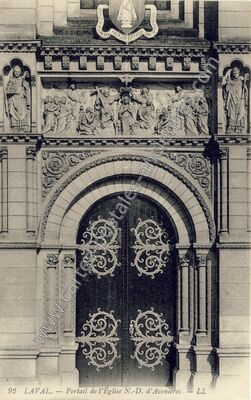 Carte postale ancienne Avesnieres — Laval (Mayenne)