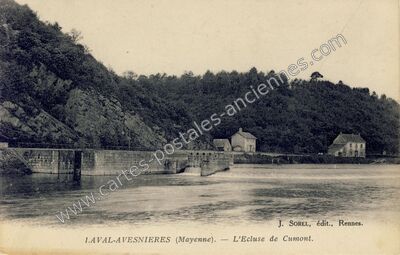 Carte postale ancienne Laval Avesnieres — Laval (Mayenne)