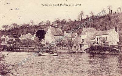 Carte postale ancienne St Pierre — Laval (Mayenne)
