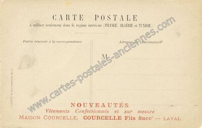 Carte postale ancienne Laval — Laval (Mayenne)