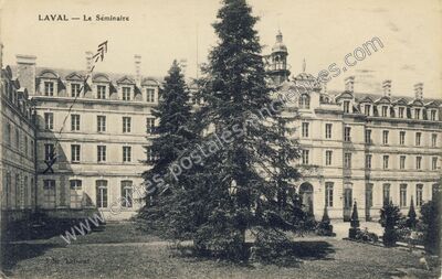 Carte postale ancienne Le Séminaire — Laval (Mayenne)