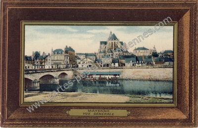 Carte postale ancienne Vue Générale — Mayenne (Mayenne)