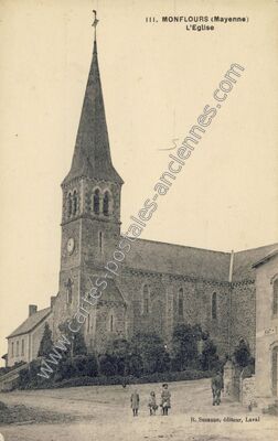 Carte postale ancienne Montflours
