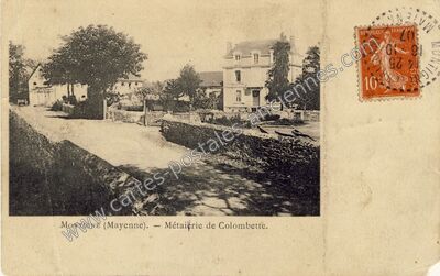 Carte postale ancienne Montigne — Montigné-le-Brillant (Mayenne)