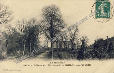 Carte postale ancienne Nuillé-sur-Vicoin