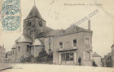 Carte postale ancienne La Chapelle — Nuillé-sur-Vicoin (Mayenne)