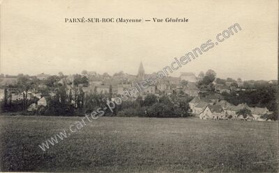 Carte postale ancienne Parné-sur-Roc