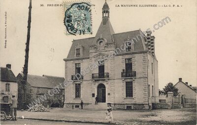 Carte postale ancienne La Mayenne illustrée — « La C. P. A — Pré-en-Pail (Mayenne)