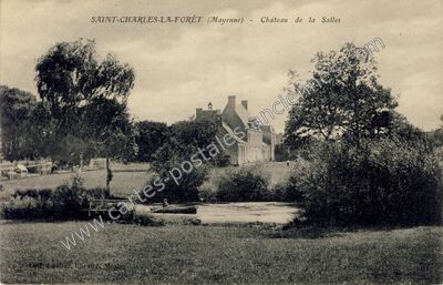 Carte postale ancienne Saint-Charles-la-Forêt