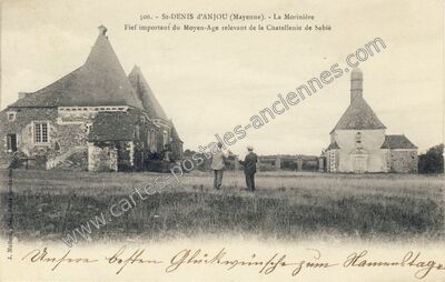 Carte postale ancienne La Morinière — Saint-Denis-d'Anjou (Mayenne)
