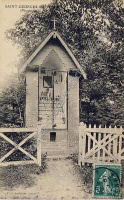 Carte postale ancienne St Georges sur Erve — Saint-Georges-sur-Erve (Mayenne)