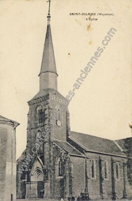 Carte postale ancienne St Hilaire — Saint-Hilaire-du-Maine (Mayenne)
