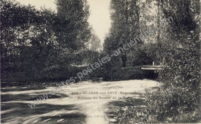 Carte postale ancienne Saint-Jean-sur-Erve