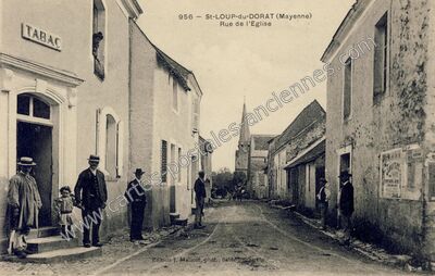Carte postale ancienne Saint-Loup-du-Dorat