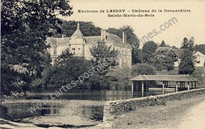 Carte postale ancienne Sainte-Marie-du-Bois