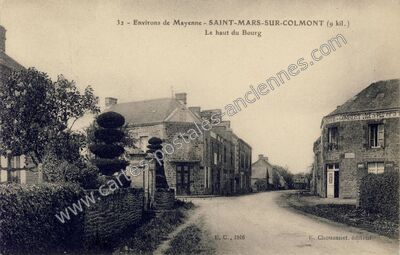 Carte postale ancienne Saint-Mars-sur-Colmont