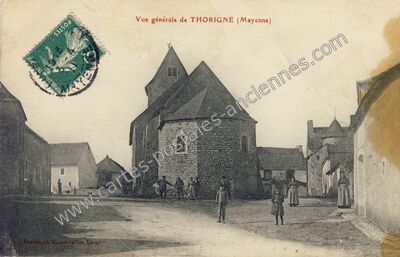 Carte postale ancienne Thorigne — Thorigné-en-Charnie (Mayenne)