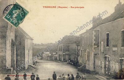 Carte postale ancienne Thorigne — Thorigné-en-Charnie (Mayenne)