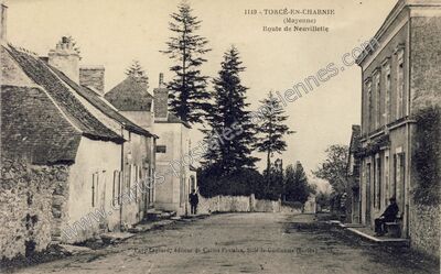 Carte postale ancienne Torce en Charnie — Torcé-Viviers-en-Charnie (Mayenne)