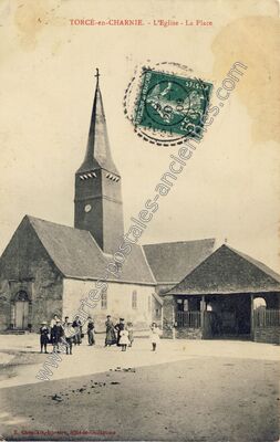 Carte postale ancienne Torce en Charnie — Torcé-Viviers-en-Charnie (Mayenne)
