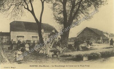Carte postale ancienne Hortes — Haute-Amance (Haute-Marne)