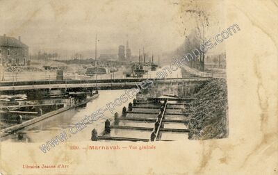 Carte postale ancienne Marnaval — Saint-Dizier (Haute-Marne)