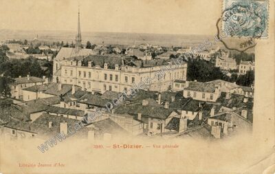 Carte postale ancienne Vue générale — Saint-Dizier (Haute-Marne)