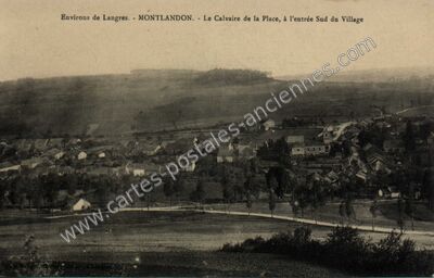 Carte postale ancienne Montlandon — Haute-Amance (Haute-Marne)