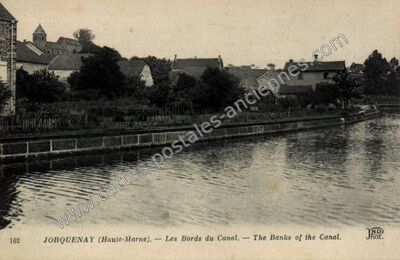 Carte postale ancienne Jorquenay — Humes-Jorquenay (Haute-Marne)
