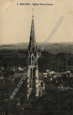 Carte postale ancienne Eglise Notre-Dame — Joinville (Haute-Marne)