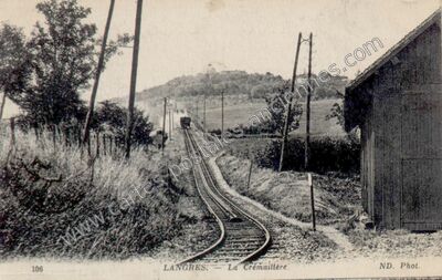 Carte postale ancienne La Crémaillère — Langres (Haute-Marne)