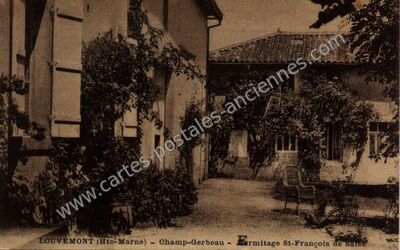 Carte postale ancienne Champ Gerbeau — Louvemont (Haute-Marne)