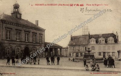 Carte postale ancienne Nogent en Bassigny — Nogent (Haute-Marne)