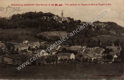 Carte postale ancienne Nogent en Bassigny — Nogent (Haute-Marne)