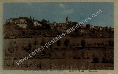 Carte postale ancienne Nogent en Bassigny — Nogent (Haute-Marne)