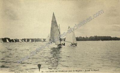 Carte postale ancienne Bords de l'Erdre — Non Localisée (Loire-Atlantique)