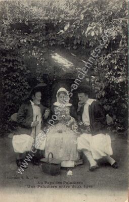 Carte postale ancienne Paludiers — Non Localisée (Loire-Atlantique)