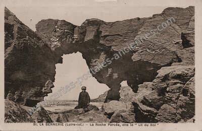 Carte postale ancienne La Bernerie — La Bernerie-en-Retz (Loire-Atlantique)