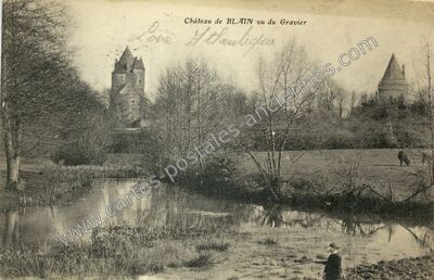 Carte postale ancienne Chateau de Blain — Blain (Loire-Atlantique)