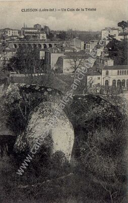 Carte postale ancienne Un Coin de la Trinité — Clisson (Loire-Atlantique)