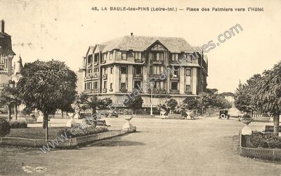 Carte postale ancienne La Baule les Pins — La Baule-Escoublac (Loire-Atlantique)