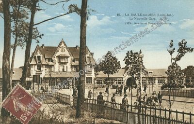 Carte postale ancienne La Baule sur Mer — La Baule-Escoublac (Loire-Atlantique)