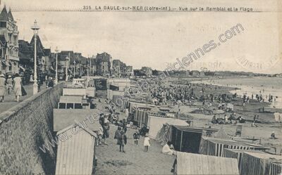 Carte postale ancienne La Baule sur Mer — La Baule-Escoublac (Loire-Atlantique)