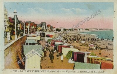 Carte postale ancienne La Baule sur Mer — La Baule-Escoublac (Loire-Atlantique)